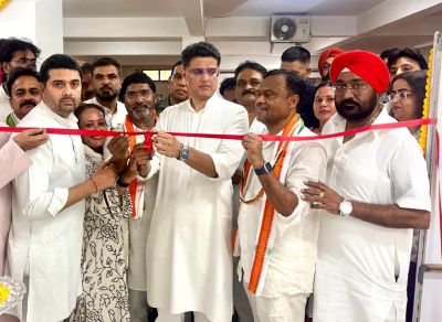 छत्तीसगढ़ प्रभारी सचिन पायलट ने किया पीसीसी कनेक्ट सेंटर का उद्घाटन...