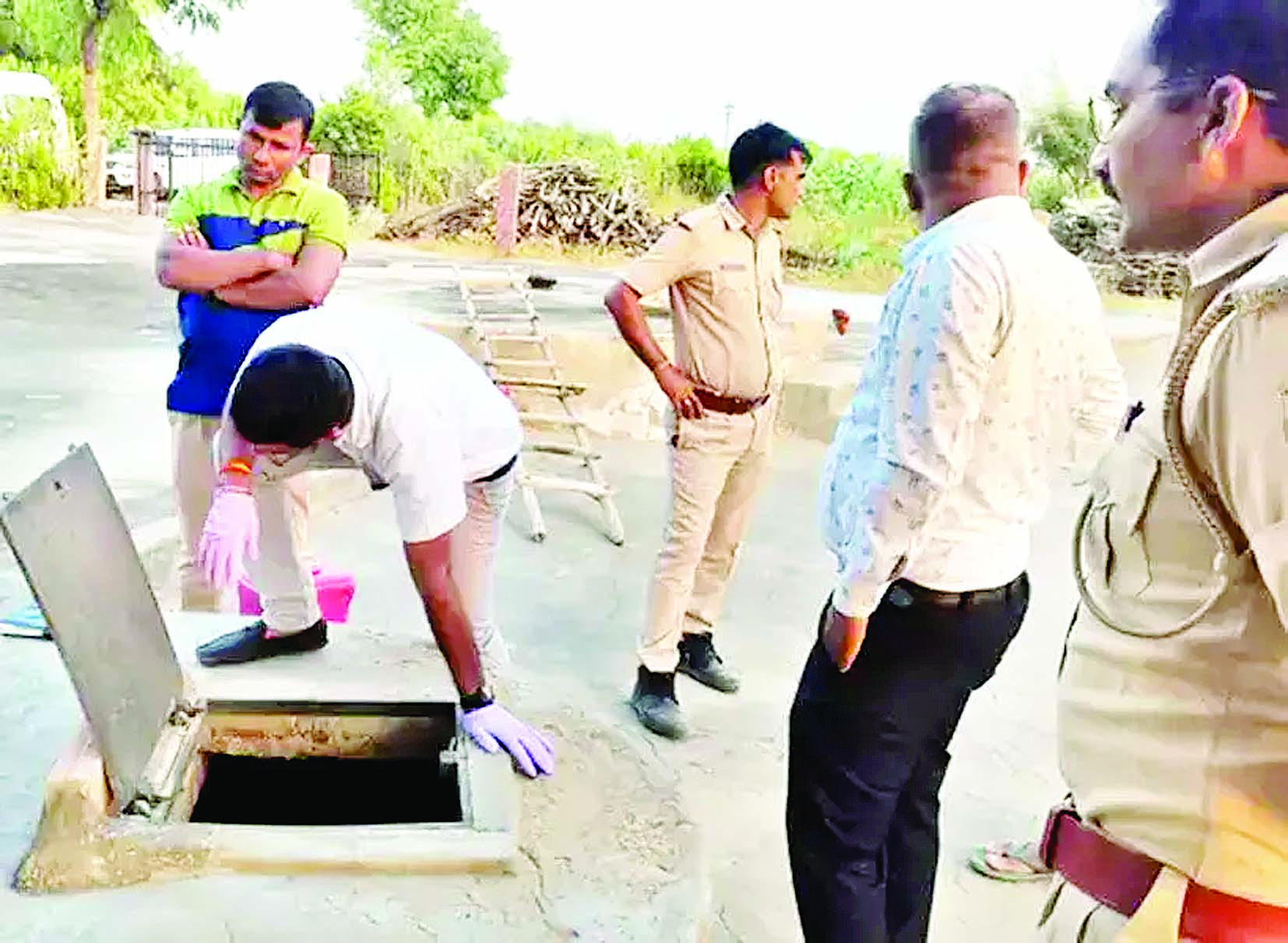 SI के पत्नी की टंकी में मिली लाश, फैली सनसनी 