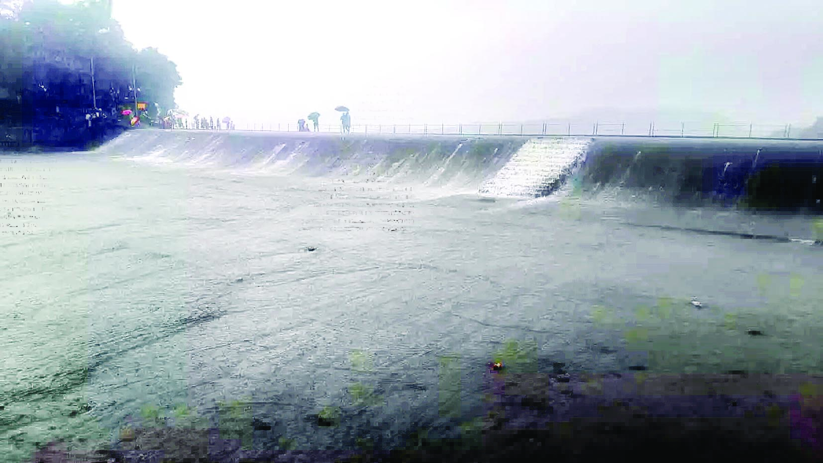 विहार ओवरफ्लो होने से झीलों में पानी का भंडार बढ़ा 