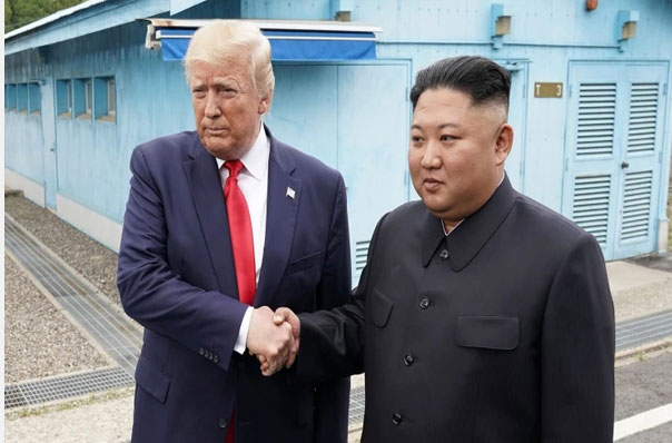किम जोंग उन से मेरे संबंध अच्छे, फिर से मिलना चाहूंगा : डोनाल्ड ट्रंप