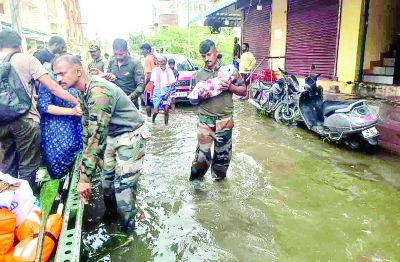 जम्मू में चक्रवात मिचौंग का कहर, रेस्क्यू अभियान जारी