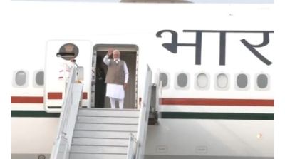 पीएम मोदी साइप्रस के लिए रवाना, करेंगे तीन देशों की यात्रा