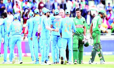 भारत ने बांग्लादेश को 7 विकेट से रौंदा