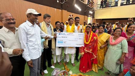 मुख्यमंत्री कन्या विवाह योजना में 17 जोड़े बंधे परिणय सूत्र में…