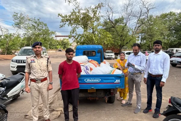 सोसायटी के चावल का अवैध परिवहन करने वाले आरोपी को सुपेला पुलिस ने वाहन सहित पकड़ा, खाद्य विभाग के साथ वैधानिक कार्यवाही जारी…