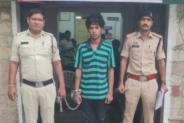 गंज क्षेत्र से दोपहिया वाहन चोरी करने वाला आरोपी गिरफ्तार…