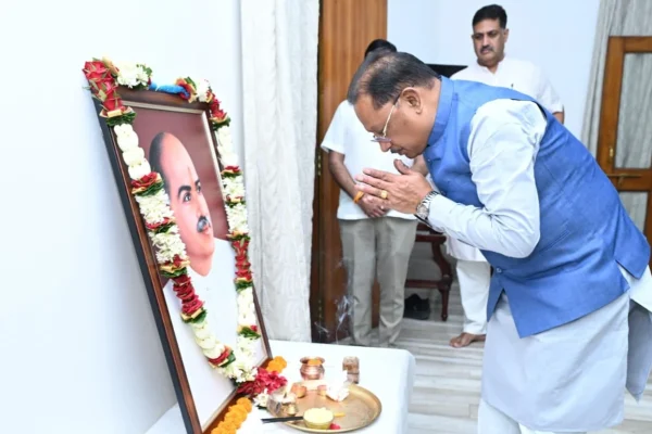 डॉ. श्यामा प्रसाद मुखर्जी भारत की एकता, अखंडता और राष्ट्रीय स्वाभिमान के सशक्त प्रहरी – मुख्यमंत्री साय