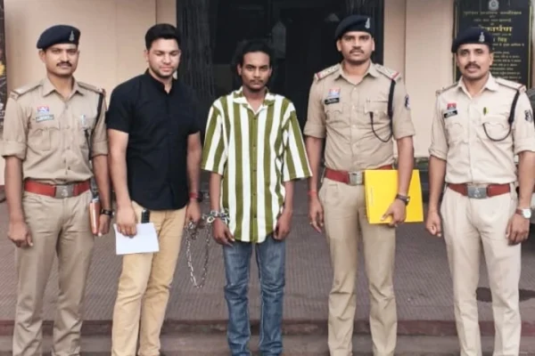 थाना खमतराई क्षेत्र में हुये हत्या के प्रकरण का 24 घंटे के भीतर खुलासा…