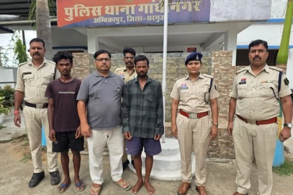 शासकीय कार्य में बाधा डालने वाले 05 आरोपियों के विरुद्ध अपराध दर्ज, 04 आरोपी हिरासत में और मुख्य आरोपी की तलाश जारी…