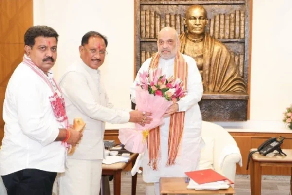 बस्तर में विकास और जनविश्वास का मजबूत हो रहा है आधार: केंद्रीय गृहमंत्री अमित शाह से मिले मुख्यमंत्री साय…