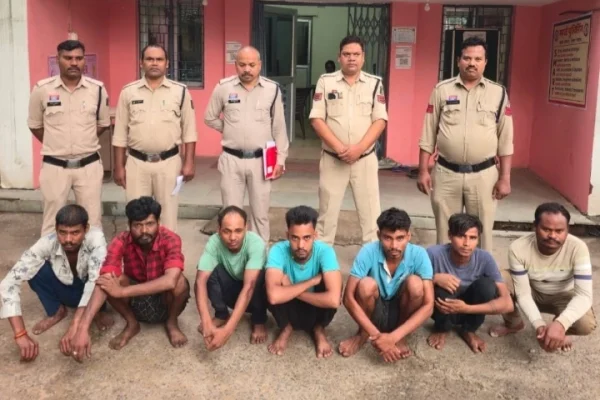 आदतन झगड़ा-मारपीट करने वाले 7 उपद्रवीयों को गिरफ्तार कर भेजा गया जेल…