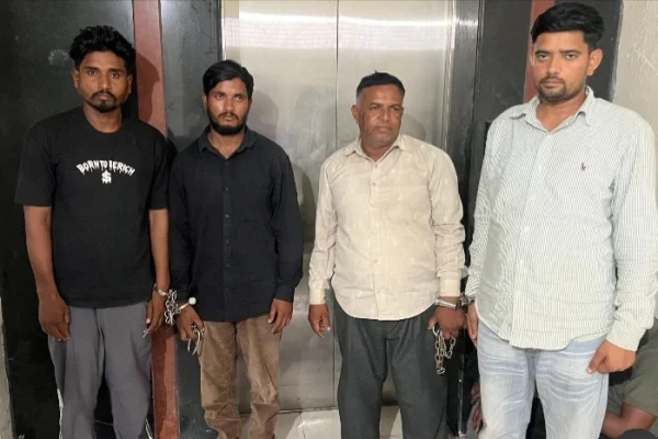 लाखों रूपये चोरी का खुलासा, राजस्थान के 04 अंतर्राज्यीय आरोपी गिरफ्तार…