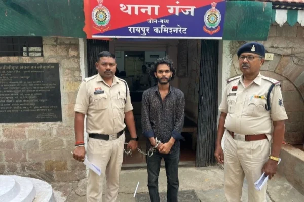 गांजा तस्करी करते उत्तर-प्रदेश का अंतर्राज्यीय गांजा तस्कर गिरफ्तार…