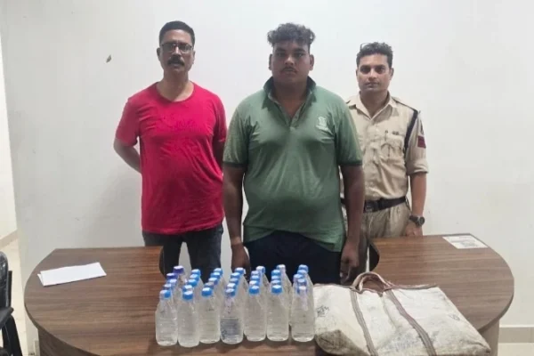 35 पाव अवैध देशी शराब के साथ आरोपी सुजीत सोनी गिरफ्तार…