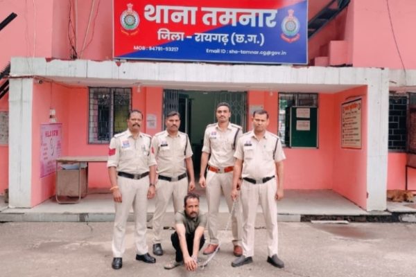 तमनार पुलिस ने उठाईगिरी के फरार मास्टरमाइंड हरि उर्फ विशाल नट को किया गिरफ्तार…