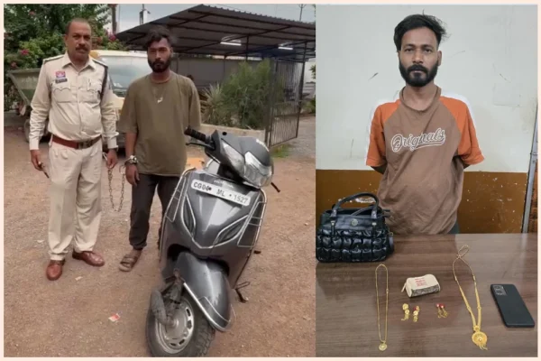 34 घंटे के भीतर झपटमारी का खुलासा, शातिर आरोपी गिरफ्तार…