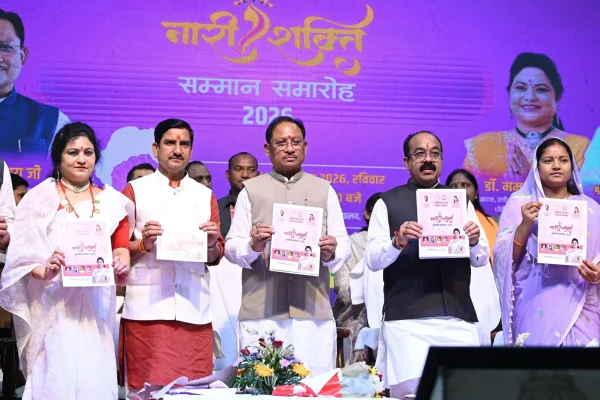 नारी के सम्मान, सुरक्षा और स्वावलंबन से ही बनेगा समृद्ध छत्तीसगढ़ : मुख्यमंत्री विष्णु देव साय
