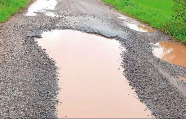 गरियाबंद/राजिम से छुरा-जतमई-घटारानी मार्ग जाने वाली मार्ग पुरी तरह जर्जर…