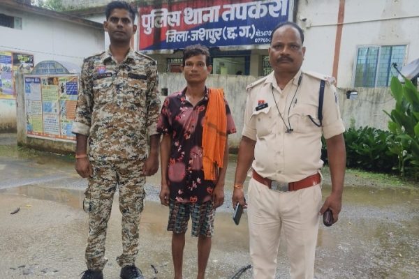 बेटे ने की बाप की हत्या, आरोपी बेटा गिरफ्तार, भेजा जेल