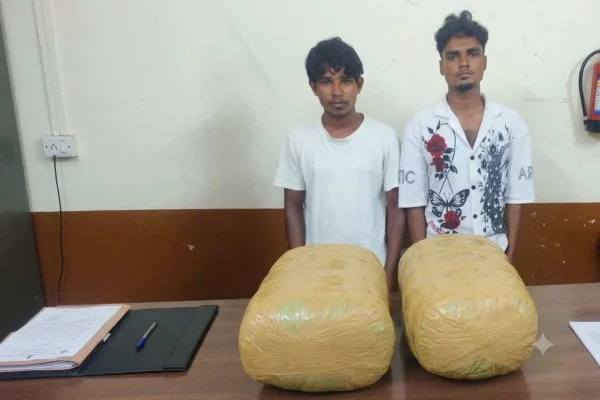 अवैध गांजा के साथ उड़ीसा के 02 अंतर्राज्यीय आरोपी गिरफ्तार…