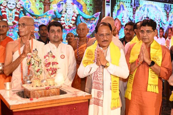 भगवान श्रीकृष्ण का जीवन हमें धर्म, कर्तव्य और लोककल्याण के मार्ग पर चलने की देता है प्रेरणा – मुख्यमंत्री विष्णुदेव साय