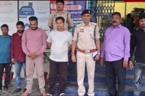 नकली हंडा दिखाकर 6 लाख की ठगी करने वाले 6 आरोपी गिरफ्तार…