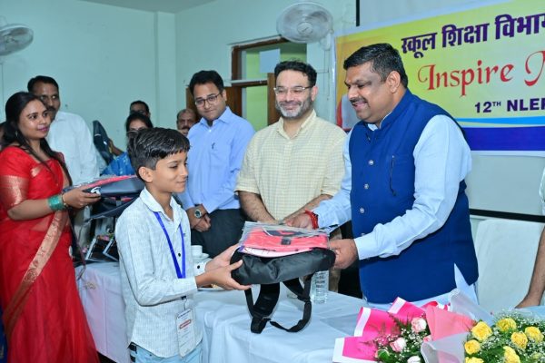 इंस्पायर अवार्ड योजना से बच्चों में नवाचार और वैज्ञानिक सोच को मिल रहा प्रोत्साहन – शिक्षा मंत्री गजेन्द्र यादव