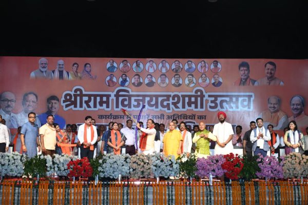 डब्ल्यूआरएस कॉलोनी में 101 फीट के रावण का भव्य दहन, मुख्यमंत्री विष्णुदेव साय की गरिमामयी उपस्थिति में संपन्न हुआ श्रीराम विजयादशमी उत्सव…
