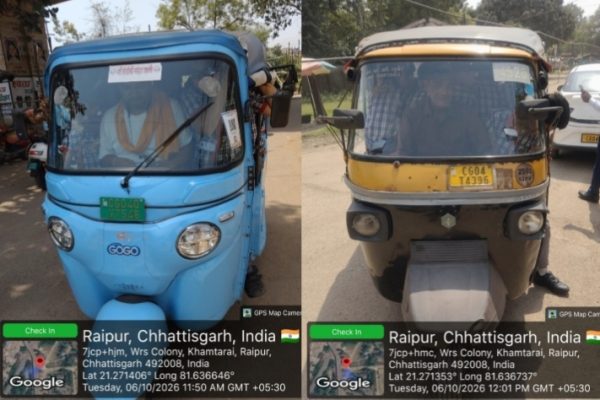 ओवरलोड स्कूली ऑटो चालकों पर फाफाडीह ट्रैफिक पुलिस की गाज: नियमों की अनदेखी पर 3 वाहनों के चालान कटे…
