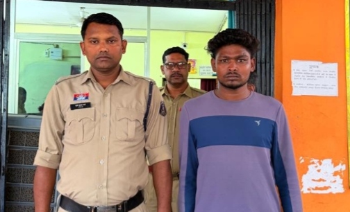 अवैध चाकू के साथ एक आरोपी गिरफ्तार…