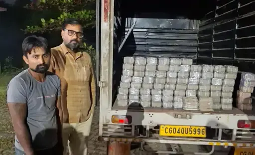 दुर्ग पुलिस की बड़ी कार्रवाई: बोलेरो पिकअप से 4 करोड़ रुपए जब्त, दो आरोपी हिरासत में…