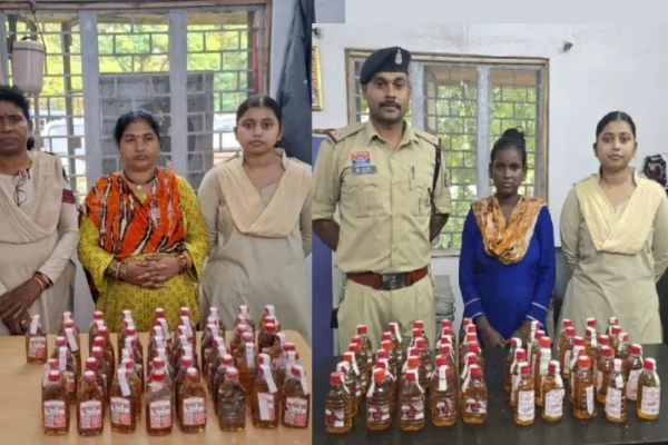 123 पौवा अंग्रेजी एवं देशी अवैध शराब के साथ 02 महिला आरोपी गिरफ्तार…