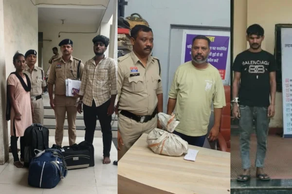 रायपुर पुलिस कमिश्नरेट का बड़ा एक्शन: नशे के अवैध कारोबार पर शिकंजा, 3 अंतरराज्जीय तस्करों समेत 4 गिरफ्तार: 33 किलो से ज्यादा गांजा जब्त…